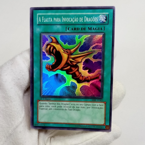 Yu-Gi-Oh A Flaita Para Invocacao Dragons DIK-P042 1st Edition Card - Picture 2 of 7